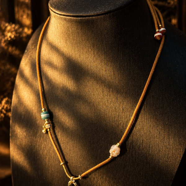 Guardian Shitolin Green Banded One Line Versatile Chain